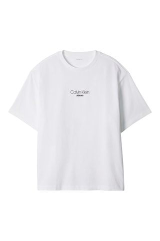 T-shirt relaxed - Blanc