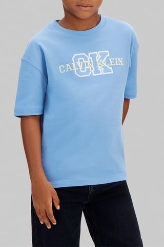 T-shirt en coton biologique - Ciel