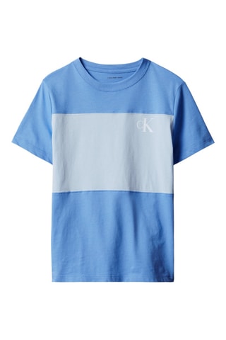 2 t-shirts en coton biologique - Bleu