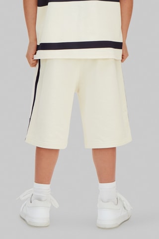 Short en coton biologique - Ecru