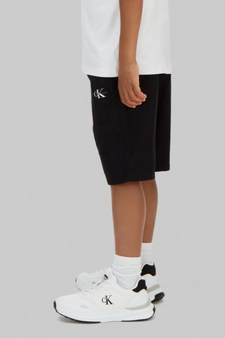 Short en coton biologique - Noir