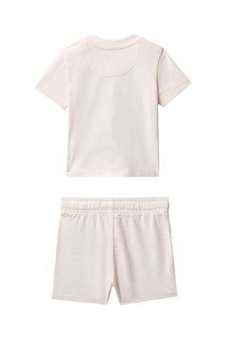 T-shirt et short en coton biologique - Rose