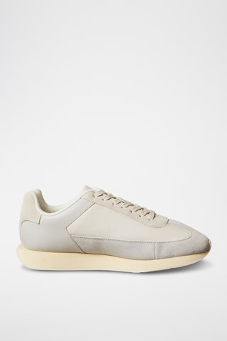 Baskets en cuir - Beige