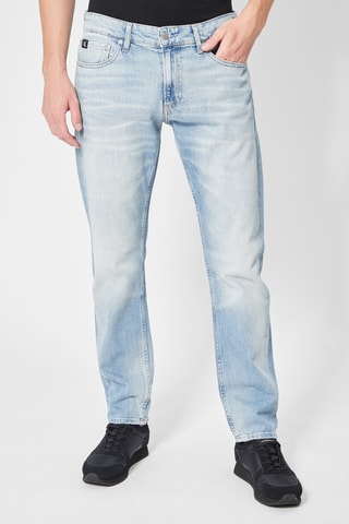 Jean droit Bleu