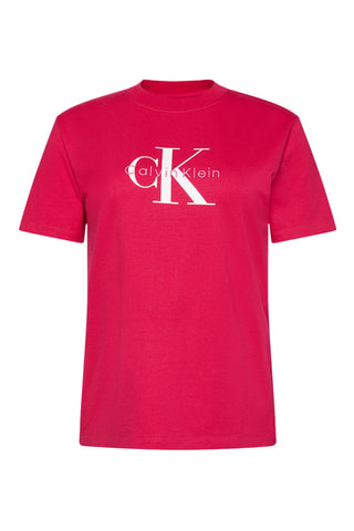 T-shirt - Fuchsia et blanc