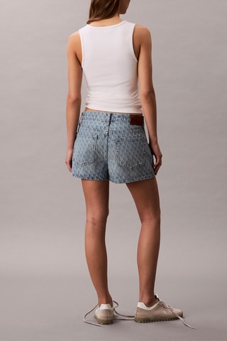 Short en jean - Ciel