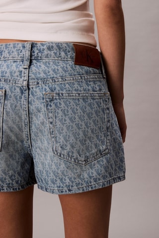 Short en jean - Ciel