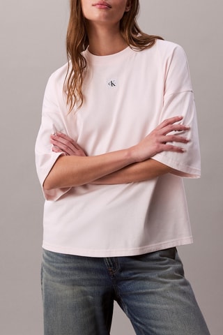 T-shirt oversize - Rose