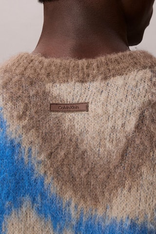 Pull en laine et alpaga - Ciel