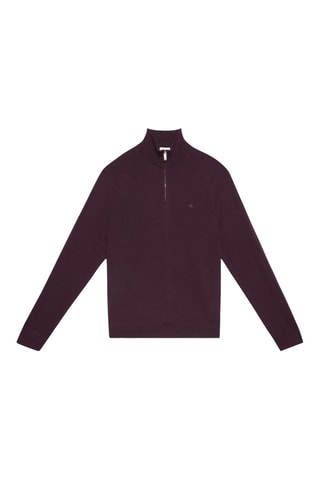 Pull en mérinos - Bordeaux