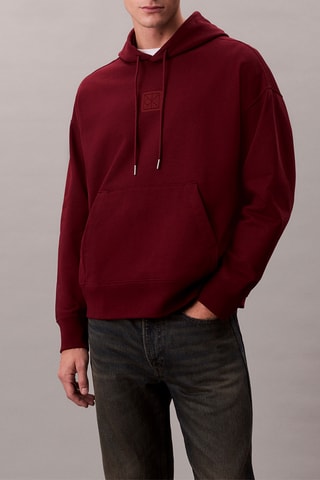 Sweat à capuche - Bordeaux
