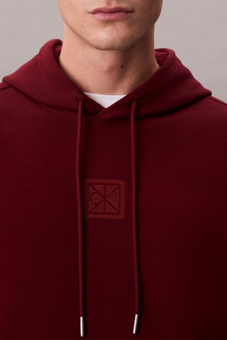 Sweat à capuche - Bordeaux