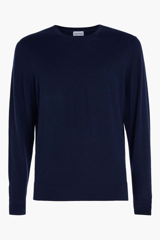 Pull en laine - Bleu marine