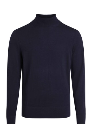 Pull en laine - Bleu marine
