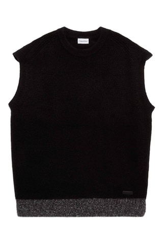 Pull sans manches - Noir