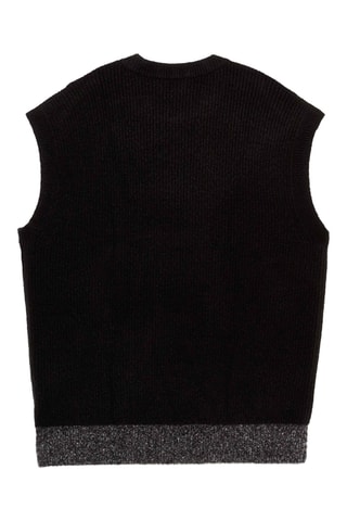 Pull sans manches - Noir