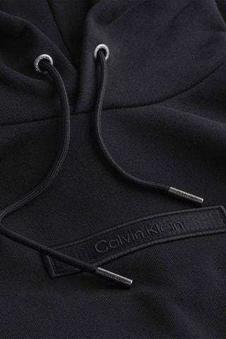 Sweat à capuche en coton biologique - Noir
