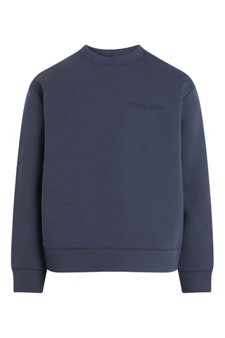 Sweat en coton biologique - Bleu marine