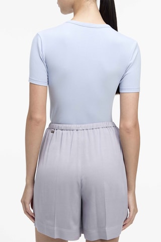 T-shirt slim - Ciel