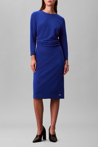Robe droite - Bleu marine