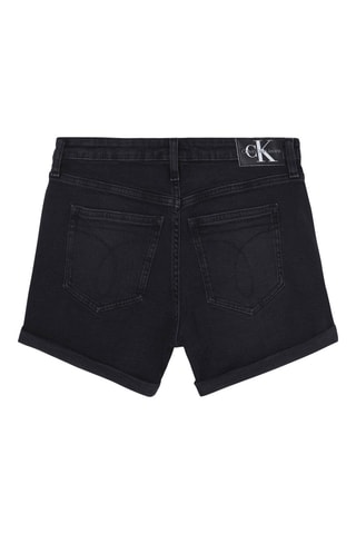 Short en jean - Noir