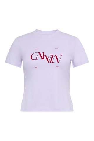 T-shirt slim - Mauve