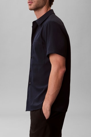 Chemise regular - Bleu foncé