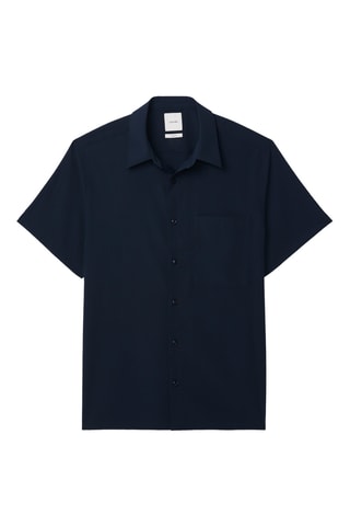 Chemise regular - Bleu foncé