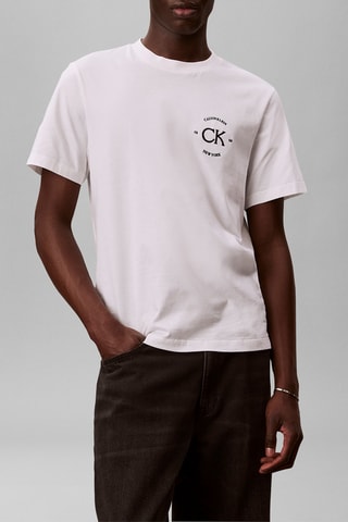 T-shirt relaxed - Blanc 