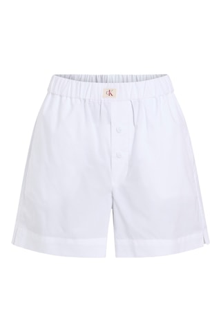 Short en coton biologique - Blanc