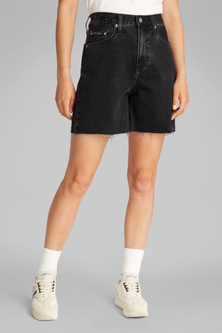 Bermuda en jean - Noir