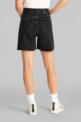Bermuda en jean - Noir