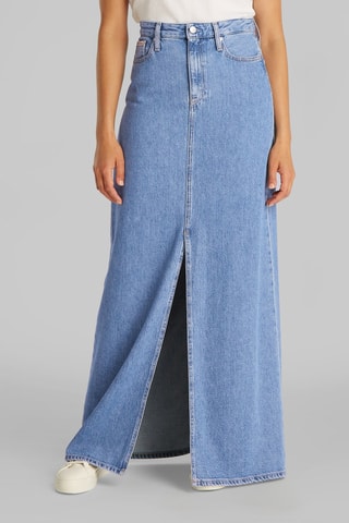 Jupe longue en jean - Bleu clair