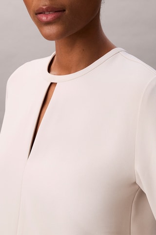 Robe droite - Blanc