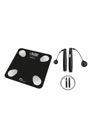 Set Impendance Personenweegschaal en Connected Springtouw 8685
