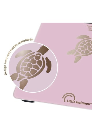 Pèse-personne numérique c-Tortues - Jusqu'à 180 kg