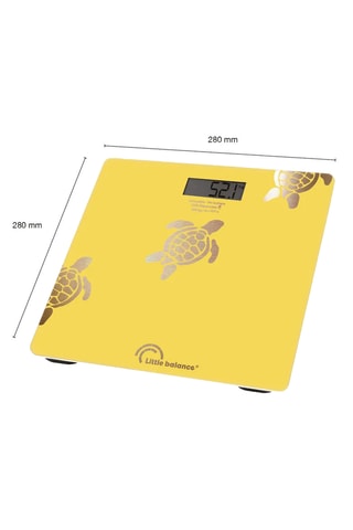 Pèse-personne numérique c-Tortues - Jusqu'à 180 kg