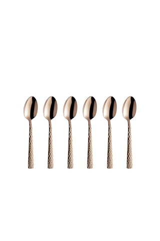 6 Roestvrij Stalen Mokka Espressolepels Ivy
