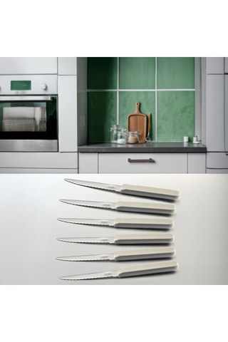 6 Roestvrijstalen Vleesmessen Energy - 21,3 cm