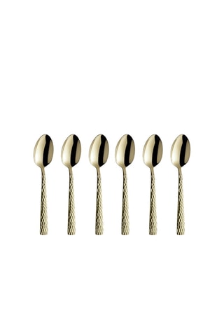 6 Roestvrij Stalen Mokka Espressolepels Ivy