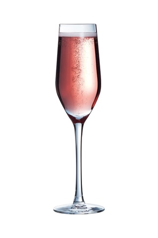 12 Kristallijnen Fluitglazen - 16 cl