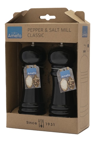 Houten Peper- en Zoutmolen