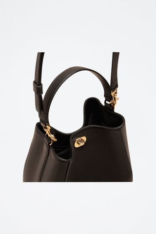 Bolso de piel Ada  - Negro