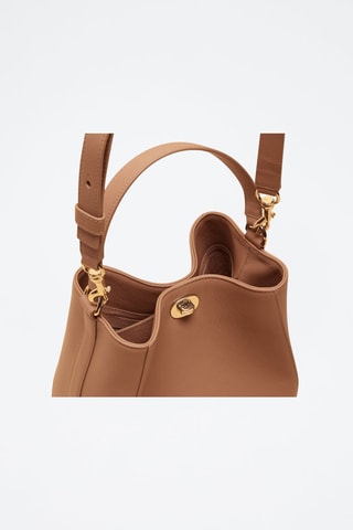 Bolso de piel Ada  - Marrón