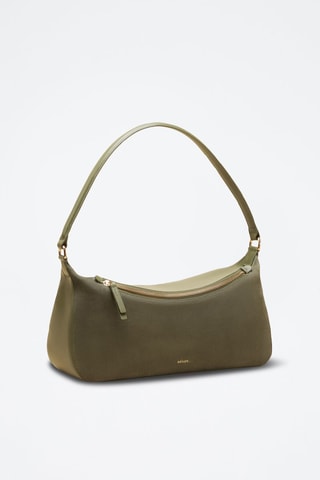 Bolso de piel Axelle  - Verde