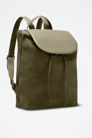 Mochila de piel Lola  - Verde