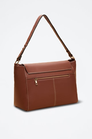 Bolso de piel Astrid  - Marrón