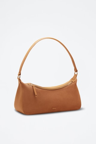Bolso de piel Axelle  - Marrón