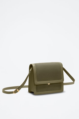 Bandolera de piel Anita  - Verde