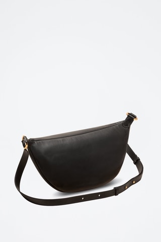 Riñonera de piel Cora  - Negro